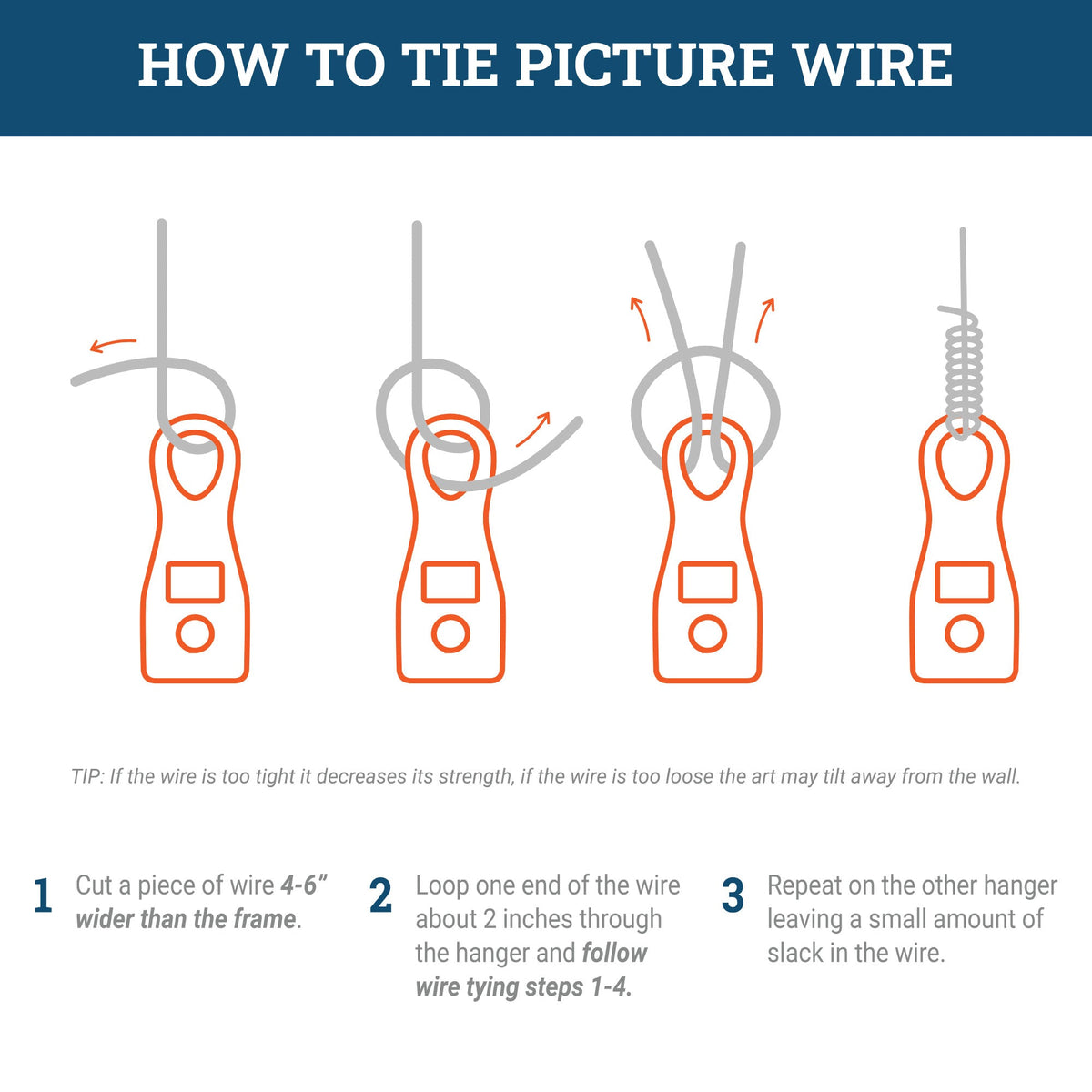 Metal Frame Snap Hanger - S - HWR - 05X - Picture Hang Solutions