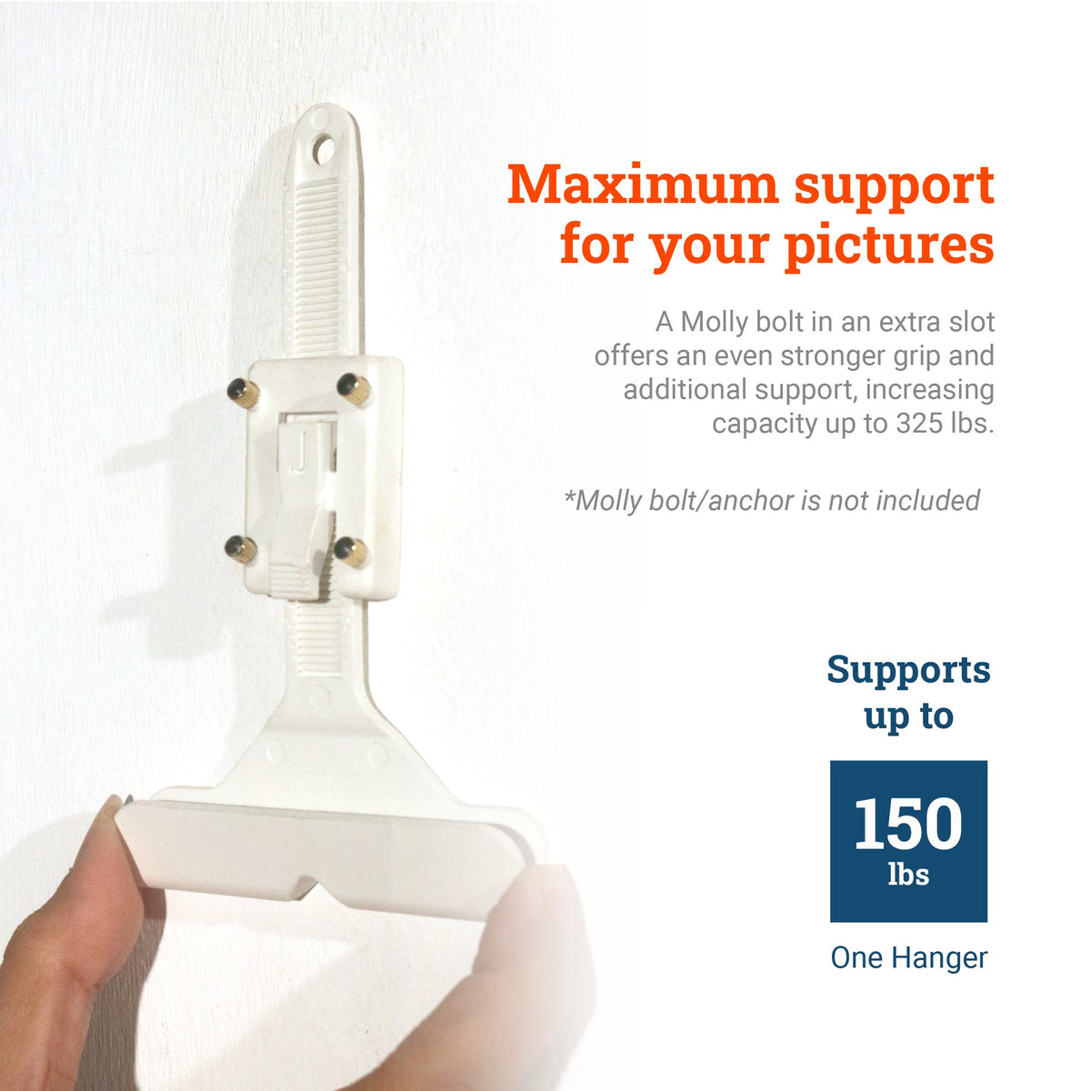 T - Strap Adjustable Hanger - HWR - 191 - Picture Hang Solutions